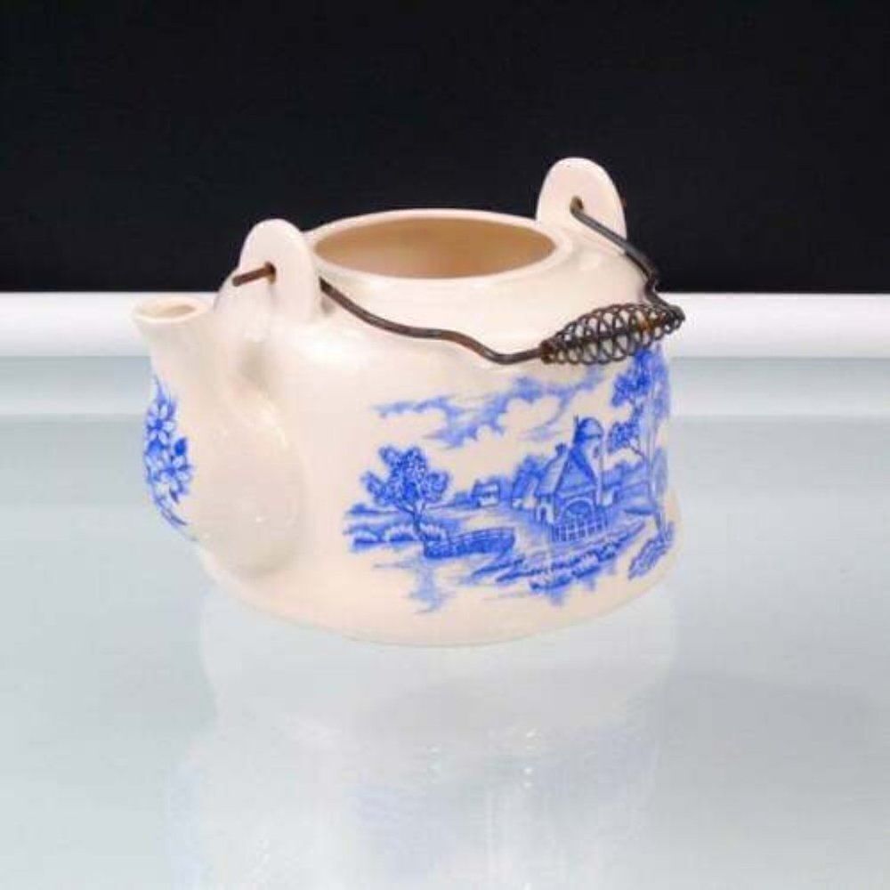 Vintage Kettle Nevco Japan Wire Handle